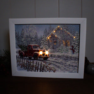 Special Delivery Lighted Shadow Box