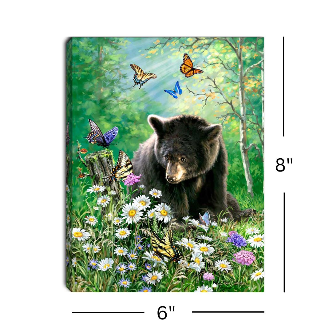 Creatures Great & Small 8x6 Lighted Tabletop Canvas