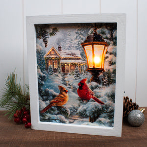All is Calm Lighted Shadow Box