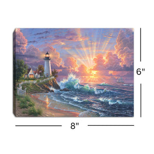 Light of Hope 8x6 Lighted Tabletop Canvas