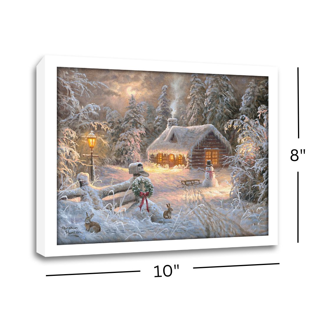 Holiday Home Lighted Shadow Box