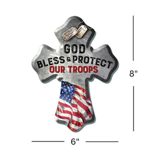 Troops Wooden Cross