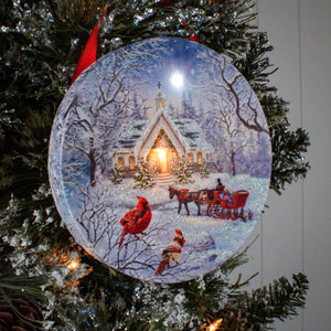 Sleigh Ride LED ornament