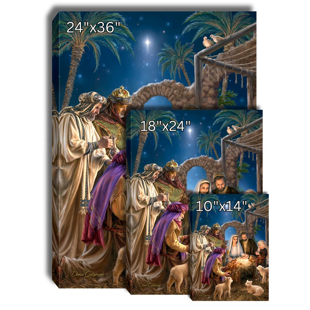 The Nativity Canvas Wall Art