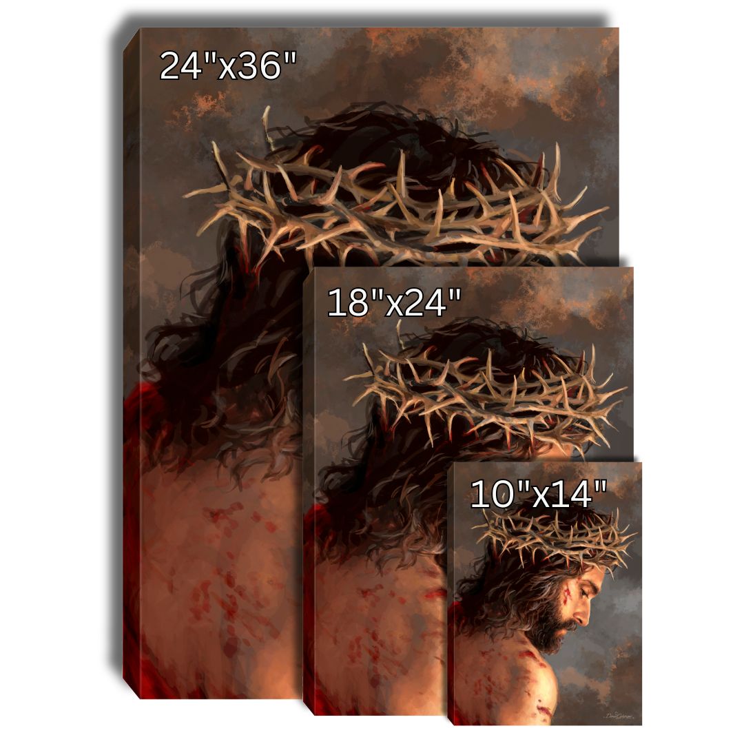 Crown of Thorns Canvas Wall Art