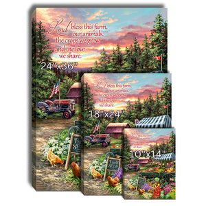 Farm Stand Canvas Wall Art