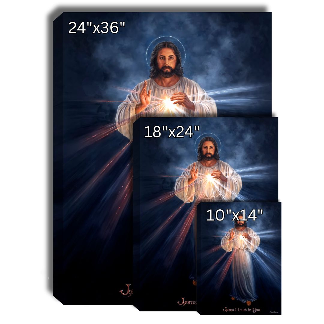 Divine Mercy Canvas Wall Art