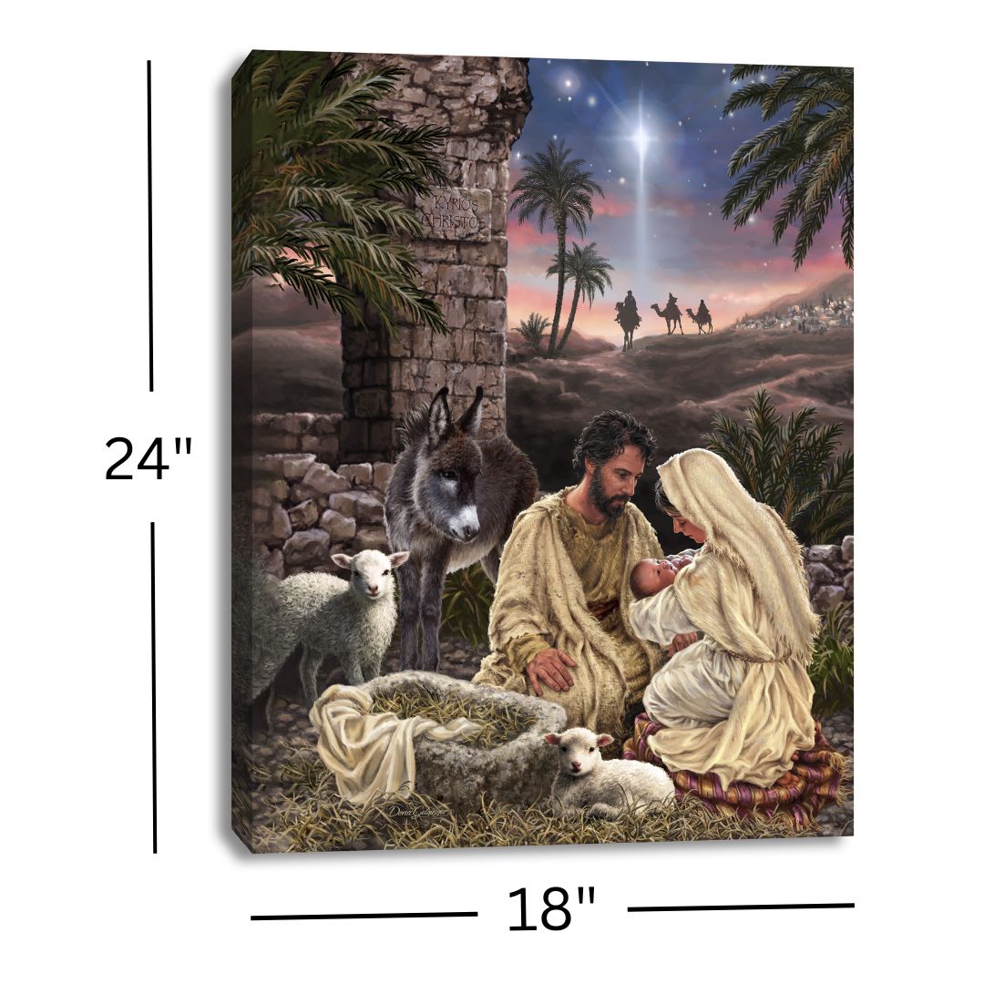 Jesus is Lord 18x24 Fully Illuminated LED Wall Art