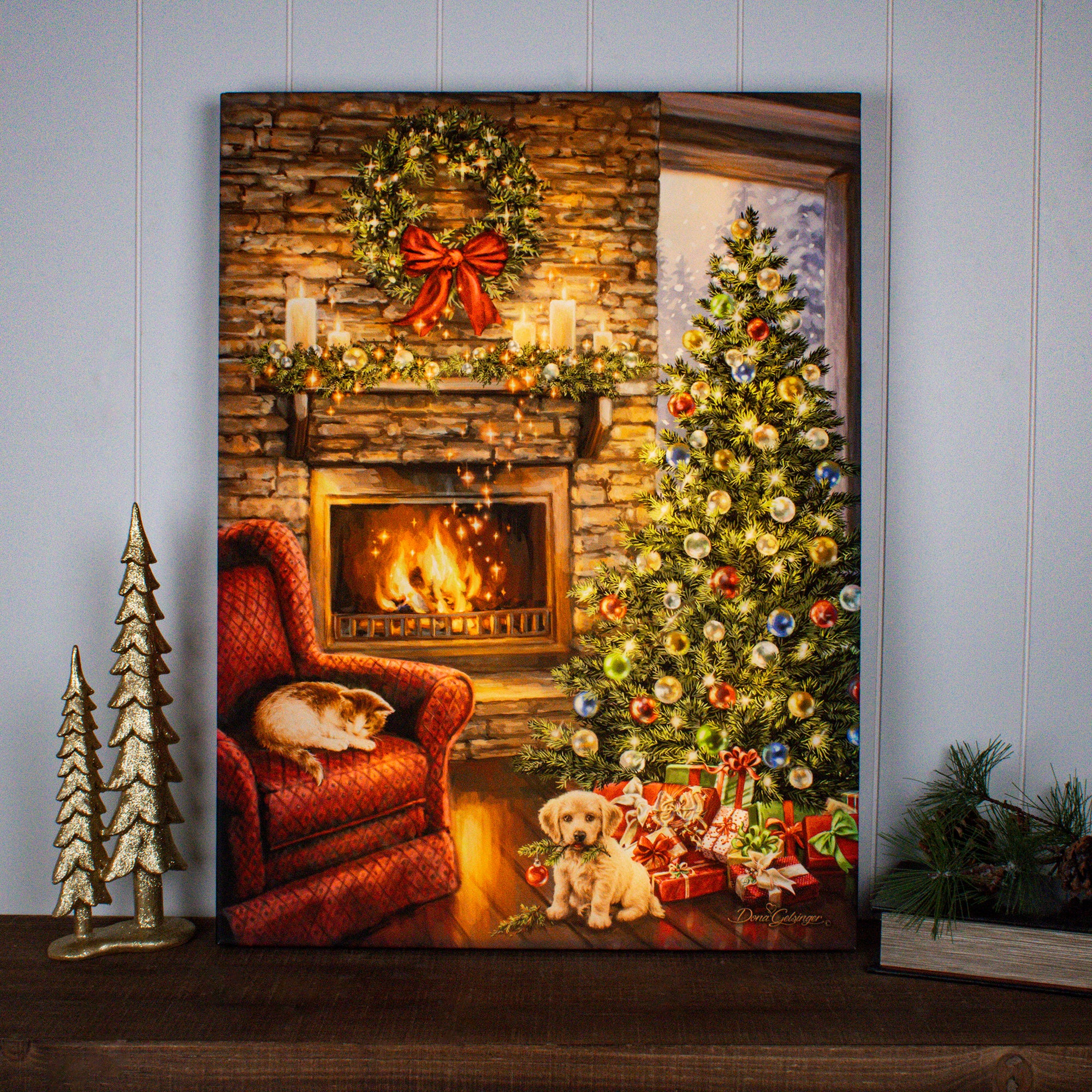 Christmas Decor, Diamond Painting Wall Art, Make Your Holidays Sparkle