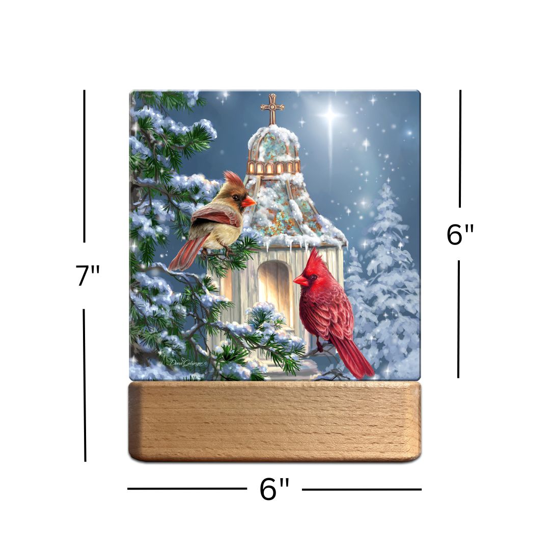 Little Cardinal Chapel LED Nightlight