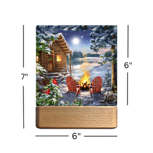 Christmas at the Lake LED Nightlight