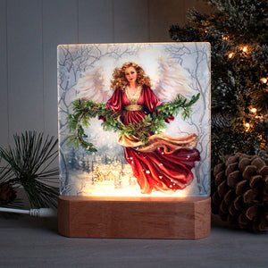 Snowfall Angel LED Nightlight