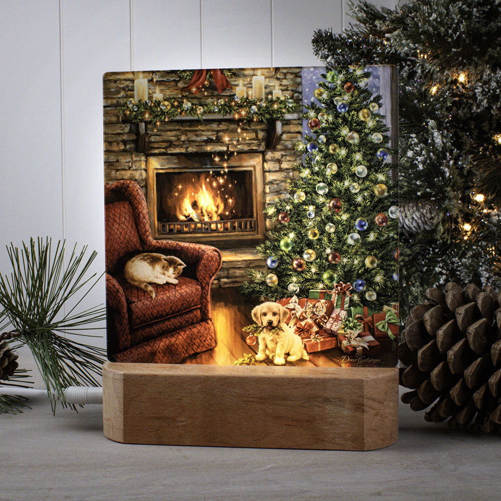 Fireside Christmas LED Nightlight