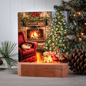 Fireside Christmas LED Nightlight