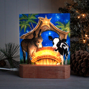 Born in a Manger LED Nightlight