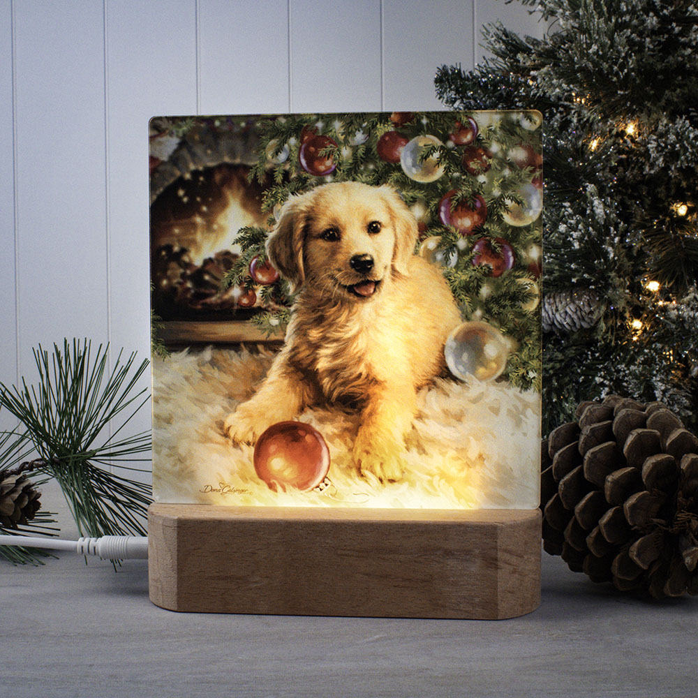 Christmas Puppy LED Nightlight