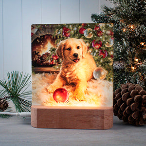 Christmas Puppy LED Nightlight