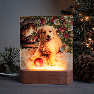 Christmas Puppy LED Nightlight