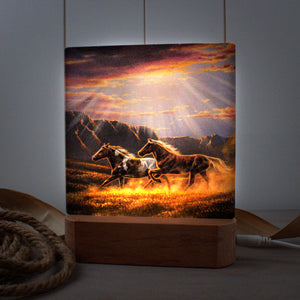 Wild Horses LED Nightlight