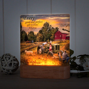 Gift from Above with Scripture LED Nightlight