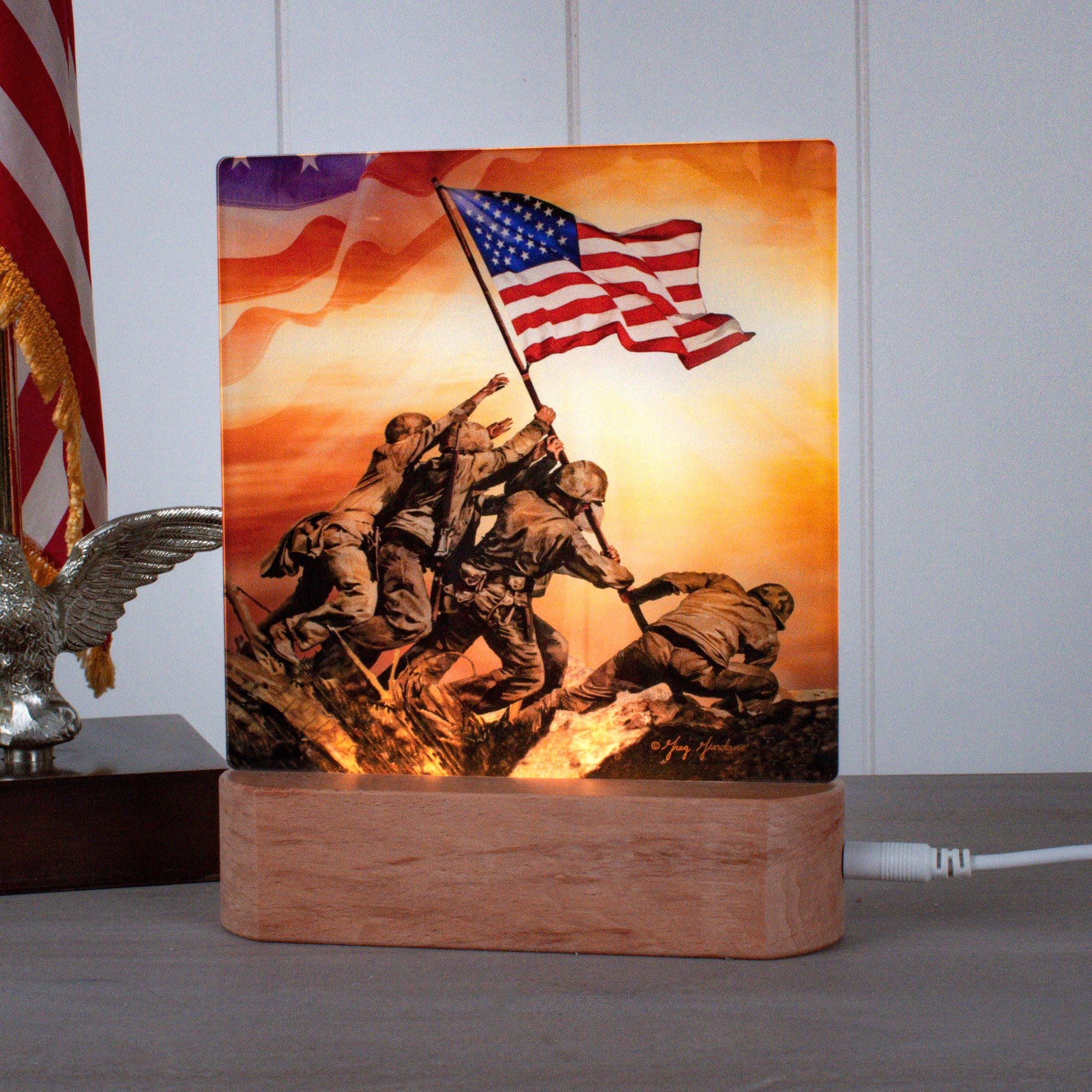 Home of the Brave LED Nightlight