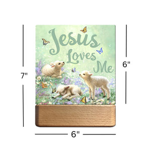 Jesus Loves Me LED Nightlight