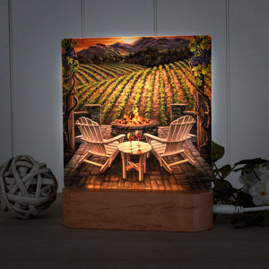 Vineyard Sunset LED Nightlight