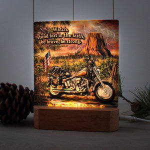 Open Road with Scripture LED Nightlight