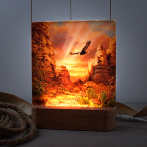 Red Rock Eagle LED Nightlight