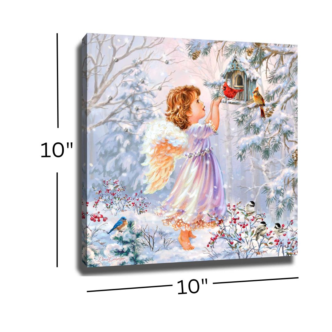 Little Winter Friends Pizazz Print with Dazzling Crystals