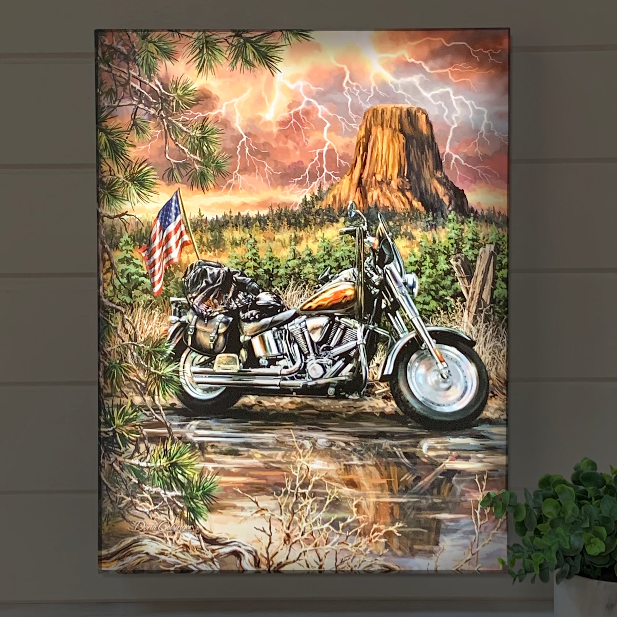 Wall Mural Harley Davidson