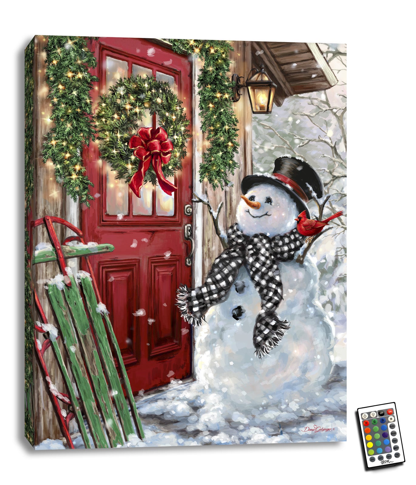 Classic Snowman Winter Tabletop Decoration